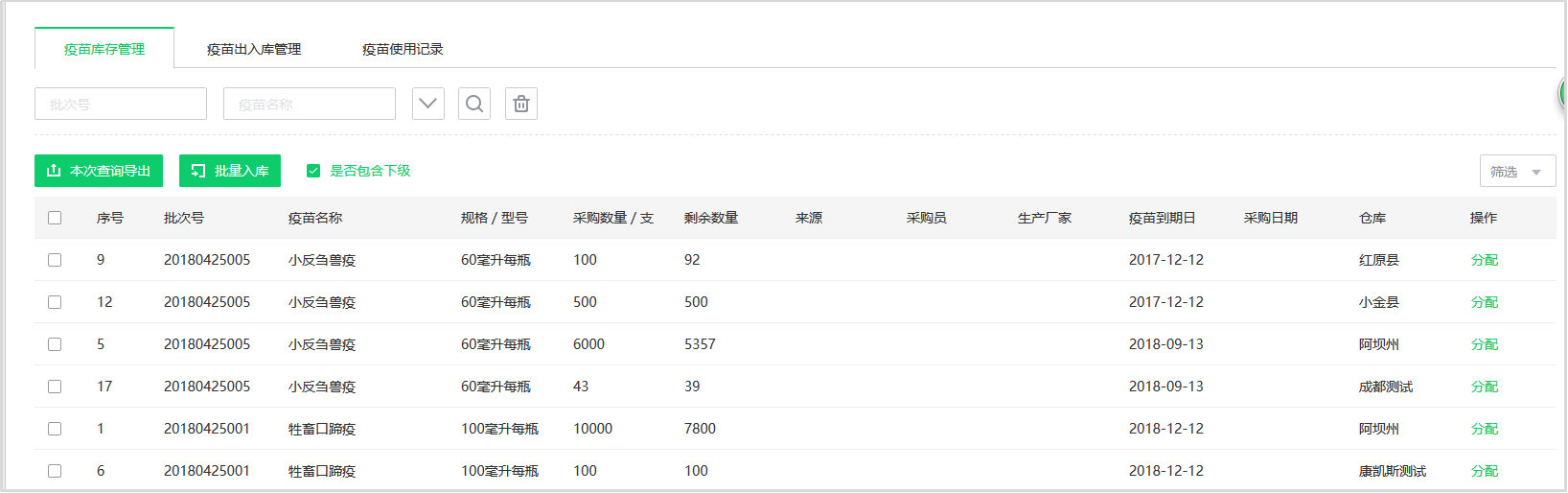 「几米智慧牧场」动物疫情来临，做好疫苗严控，确保畜禽产品卫生安全