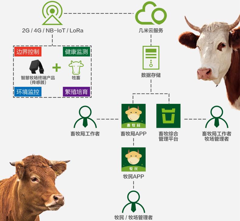 牛羊gps定位器：智慧畜牧综合管理系统给企业和政府带来哪些效益？