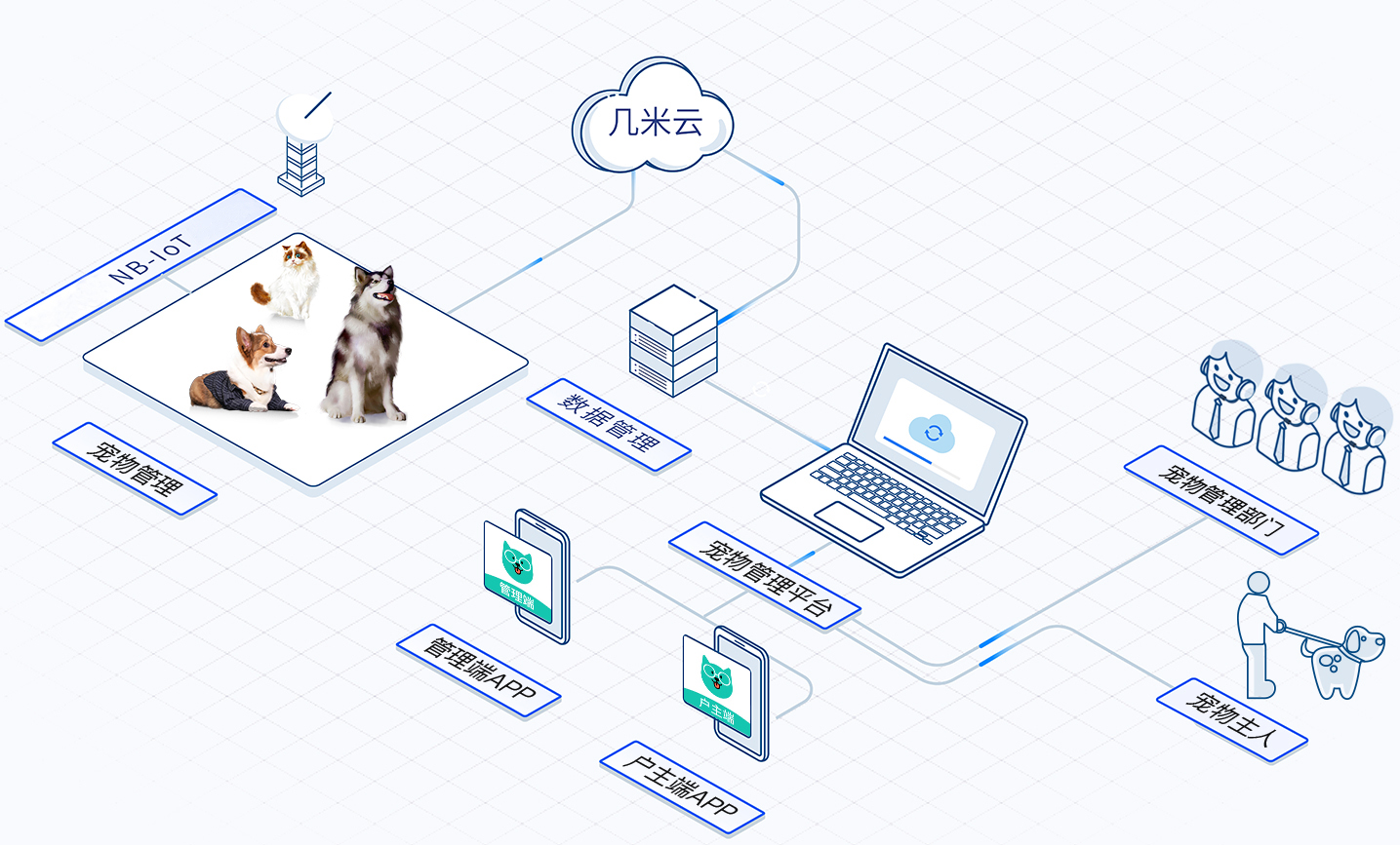 城市犬只管理方案，宠物项圈智能防丢智慧溯源
