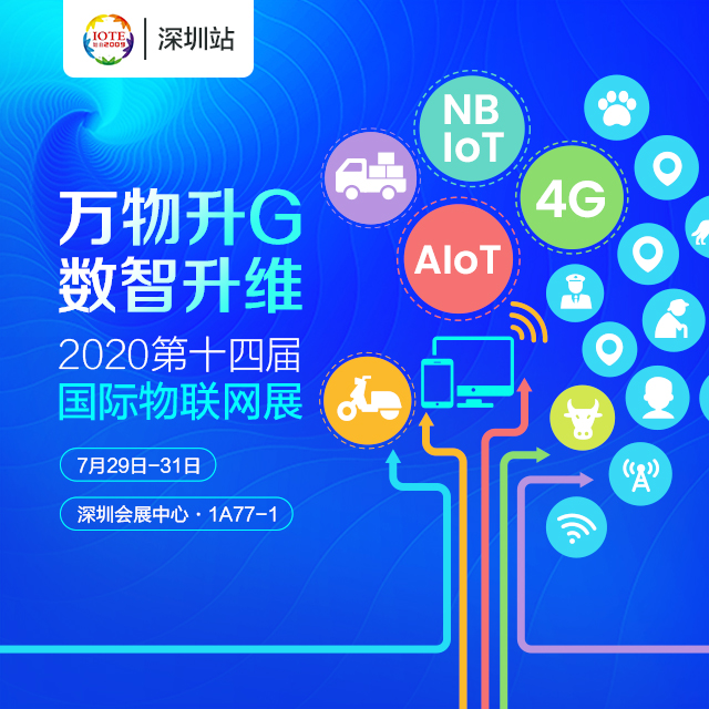 几米参加2020国际物联网展