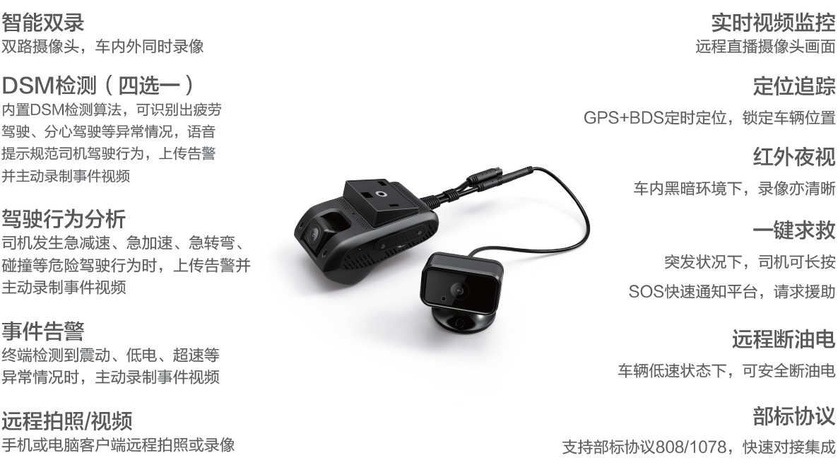 车队gps定位管理方案，提升物流运输车辆安全性、节油性